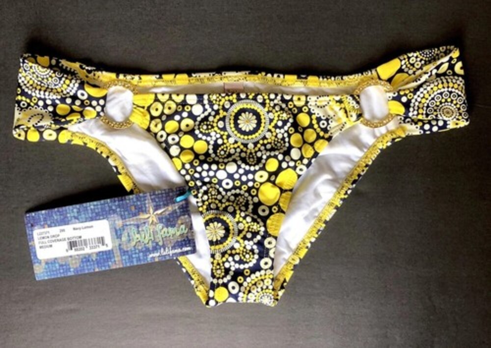 NWT Luli Fama Boho Bikini Bottom Size M
